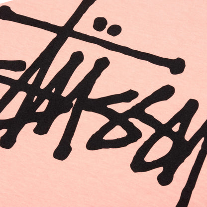 Basic Stussy Pig. Dyed Tee - Coral