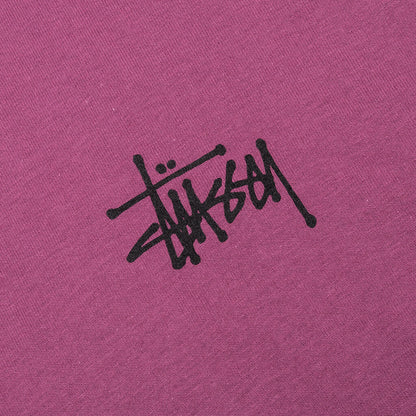 Basic Stussy Tee - Berry