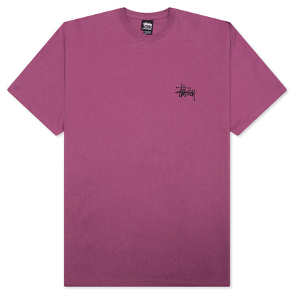 Basic Stussy Tee - Berry