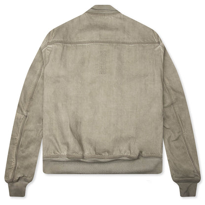 Bauhaus Flight Denim Bomber Jacket - Sand