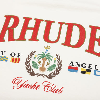 Bay Of Angels Yacht Tee - Vintage White