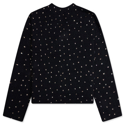 Beaded Cardigan - Black