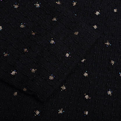 Beaded Cardigan - Black