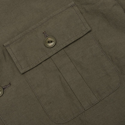 Belted Officer S/S Shirt - Olive Drab
