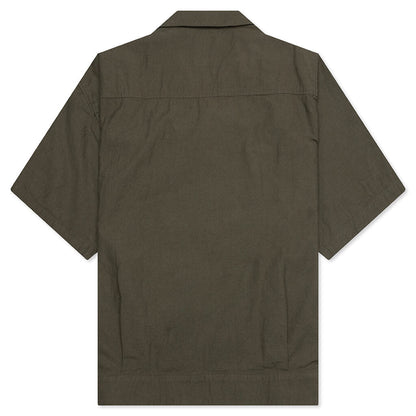 Belted Officer S/S Shirt - Olive Drab