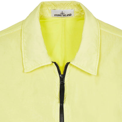 Stone Island Yellow Zip Overshirt