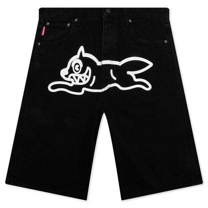 Big Black Jean Vanilla Fit Shorts - Black Caramel
