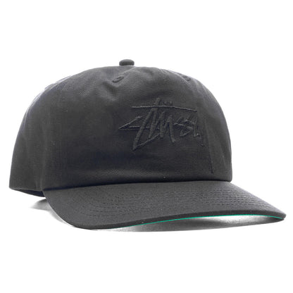 Big Stock Mid Depth Cap - Black