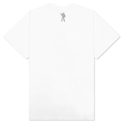 Power S/S Tee - White