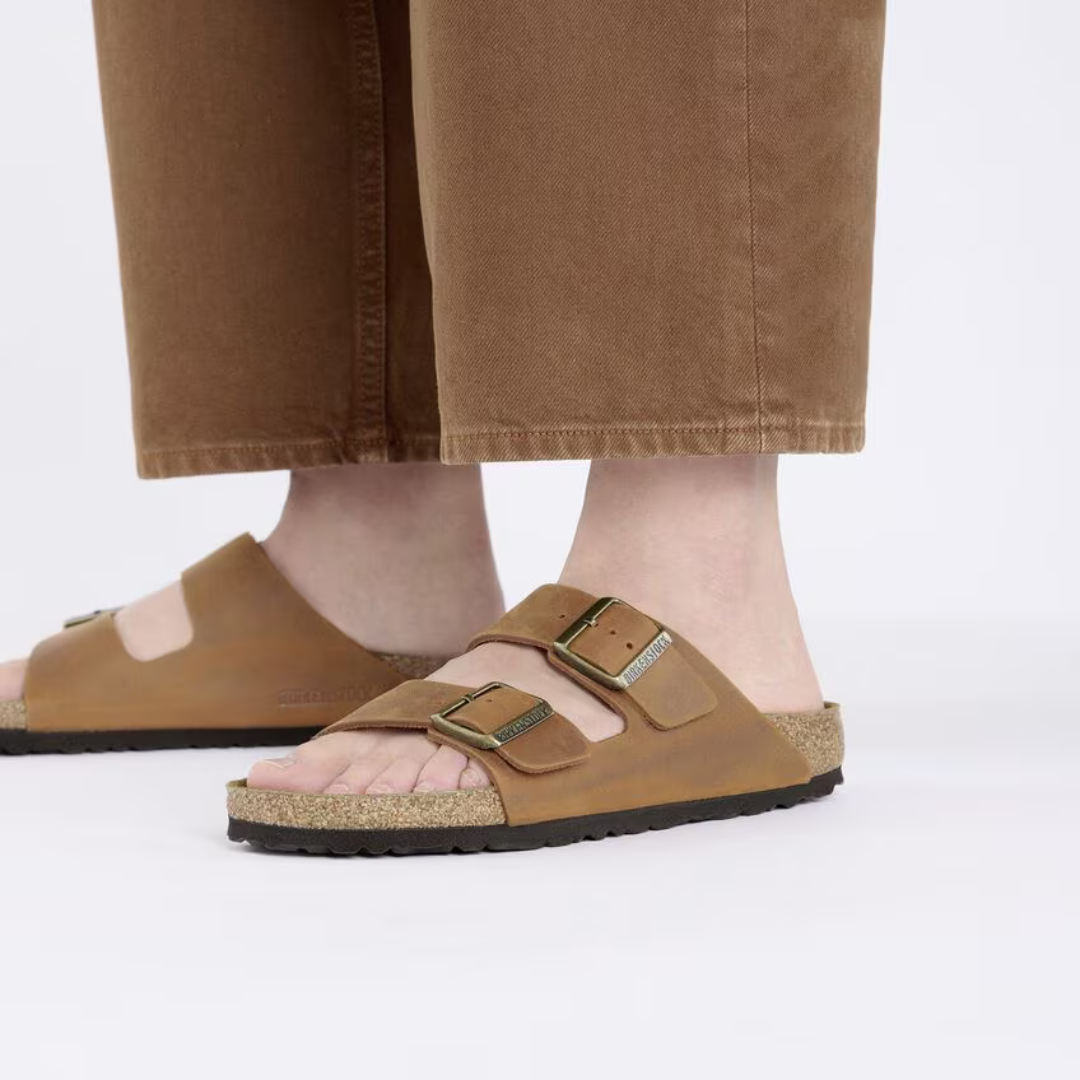 BIRKENSTOCK - ARIZONA 1028272 - COGNAC OILED LEATHER