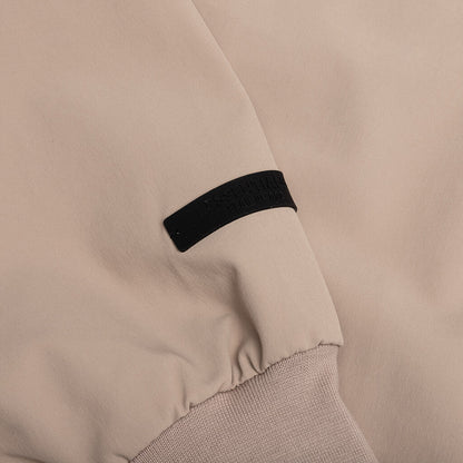 Bonded Nylon Bomber Jacket - Desert Sand
