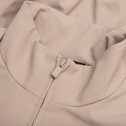 Bonded Nylon Bomber Jacket - Desert Sand