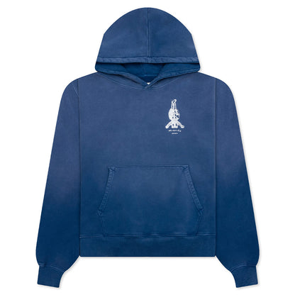Bones Hoodie - Faded Navy