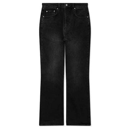 Boot Cut Denim - Aged Black