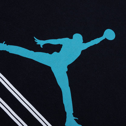 Brooklyn AJ11 Graphic L/S Tee - Black