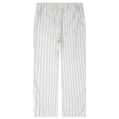Brushed Beach Pant - Bone Printed Stripe