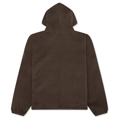 Brushed Hoodie - Brown