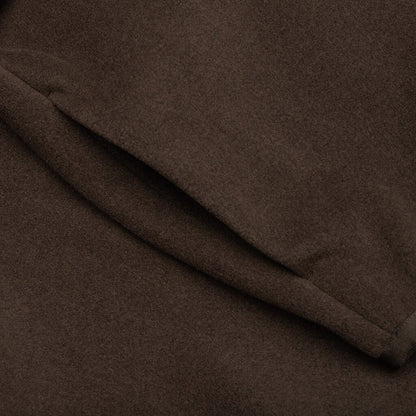 Brushed Hoodie - Brown