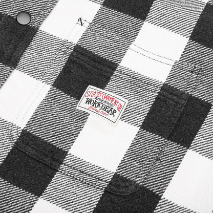 Buffalo Plaid Shirt - Bone