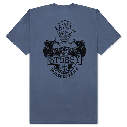 Built To Last Pigment Dyed Tee - Navy