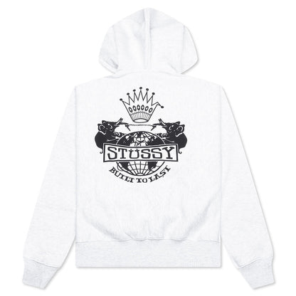 Built To Last Zip Hoodie - Ash Heather