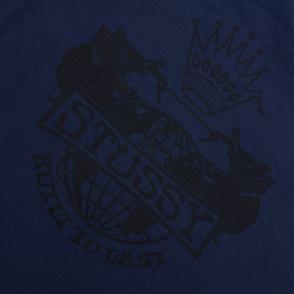 Built To Last Zip Hoodie - Navy