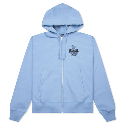 Built To Last Zip Hoodie - Slate