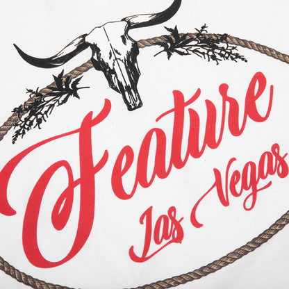 Bull Head Tee - White