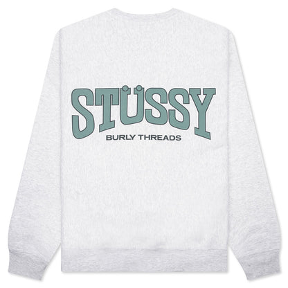 Burly Threads Crew - Ash Heather