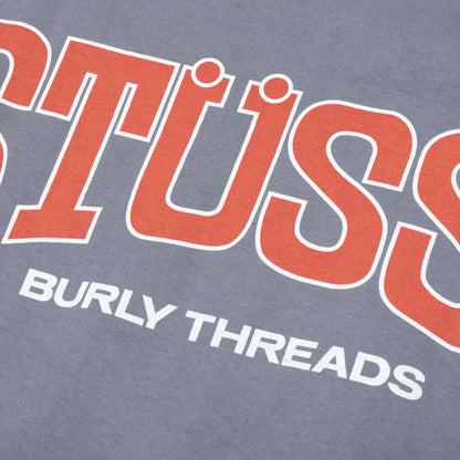 Burly Threads Pig. Dyed Tee - Indigo