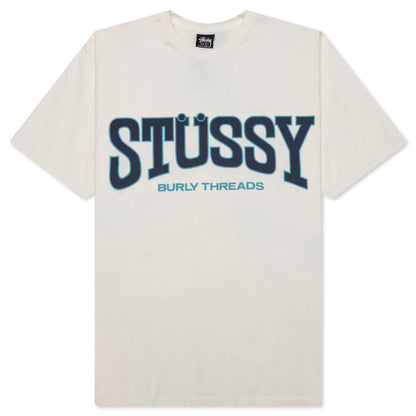 Burly Threads Pig. Dyed Tee - Natural