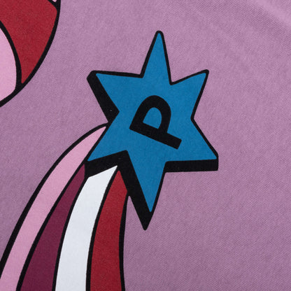 Cloudy Star L/S Tee - Lavender