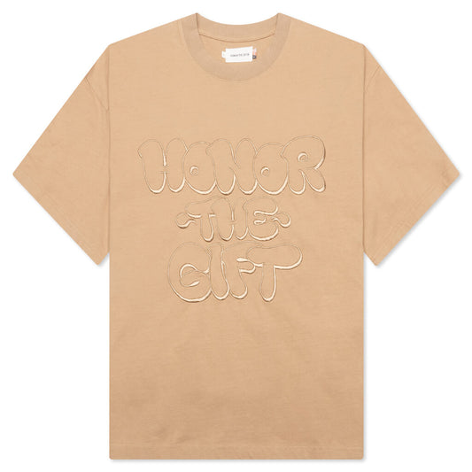 Amp'd Up Tee - Tan