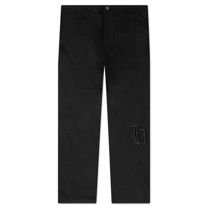 Herringbone Pant - Black