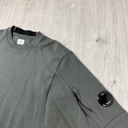 CP Company Raised Fleece Sweatshirt - Gunmetal