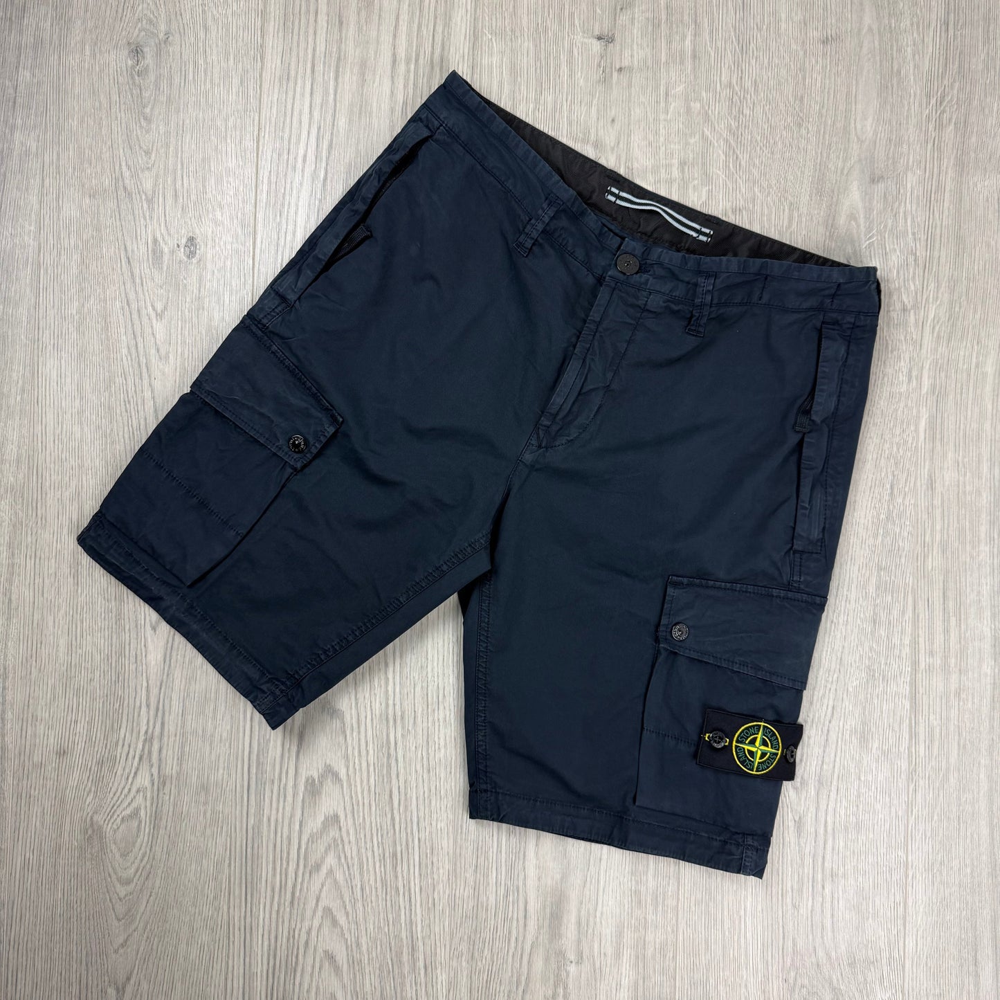 Stone Island Cargo Shorts - Navy