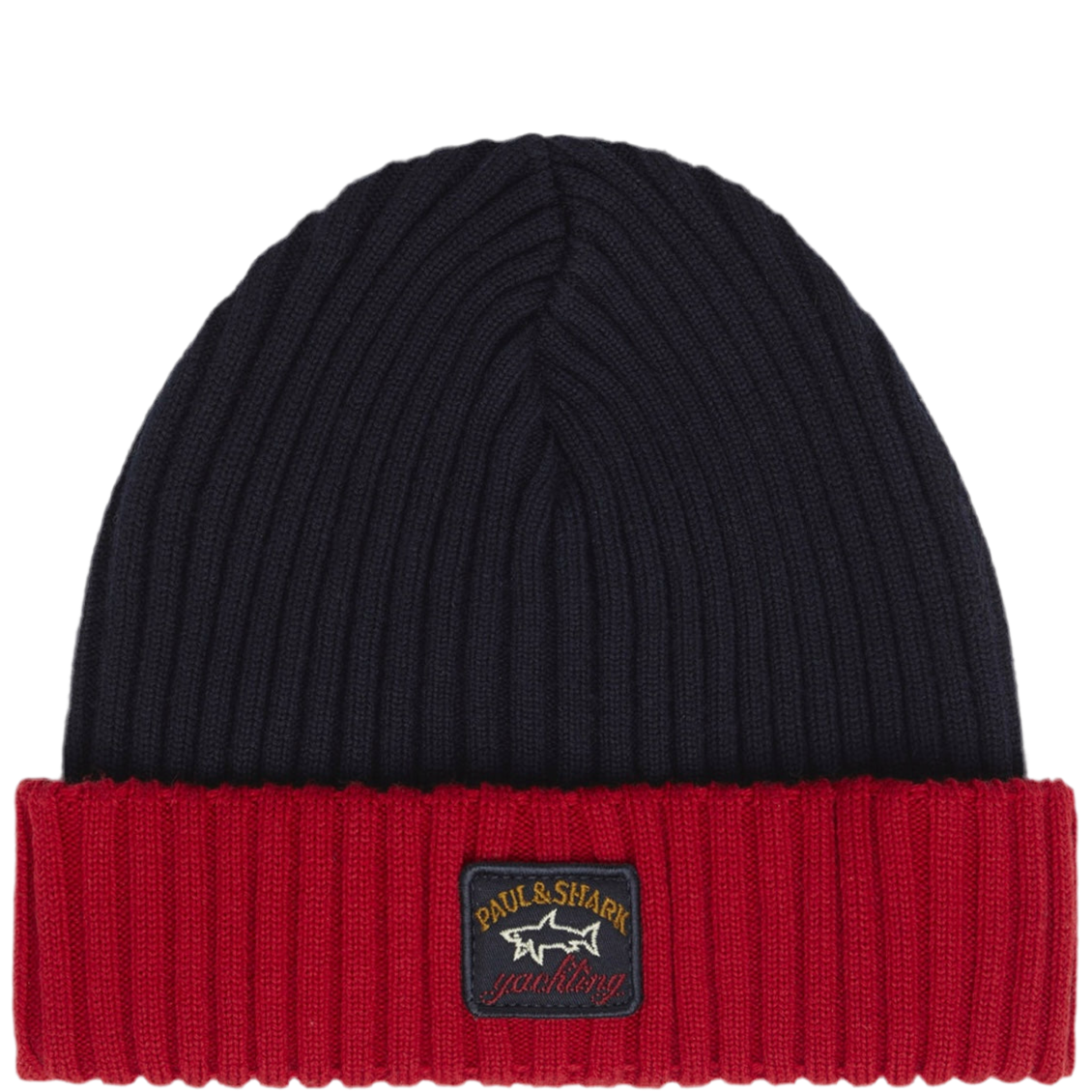 Paul & Shark Ribbed Wool Beanie