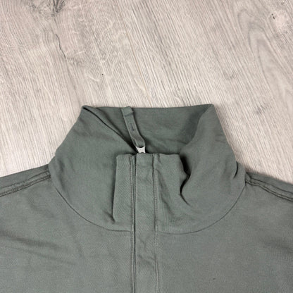 CP Company Light Fleece Zip Sweatshirt - Gunmetal