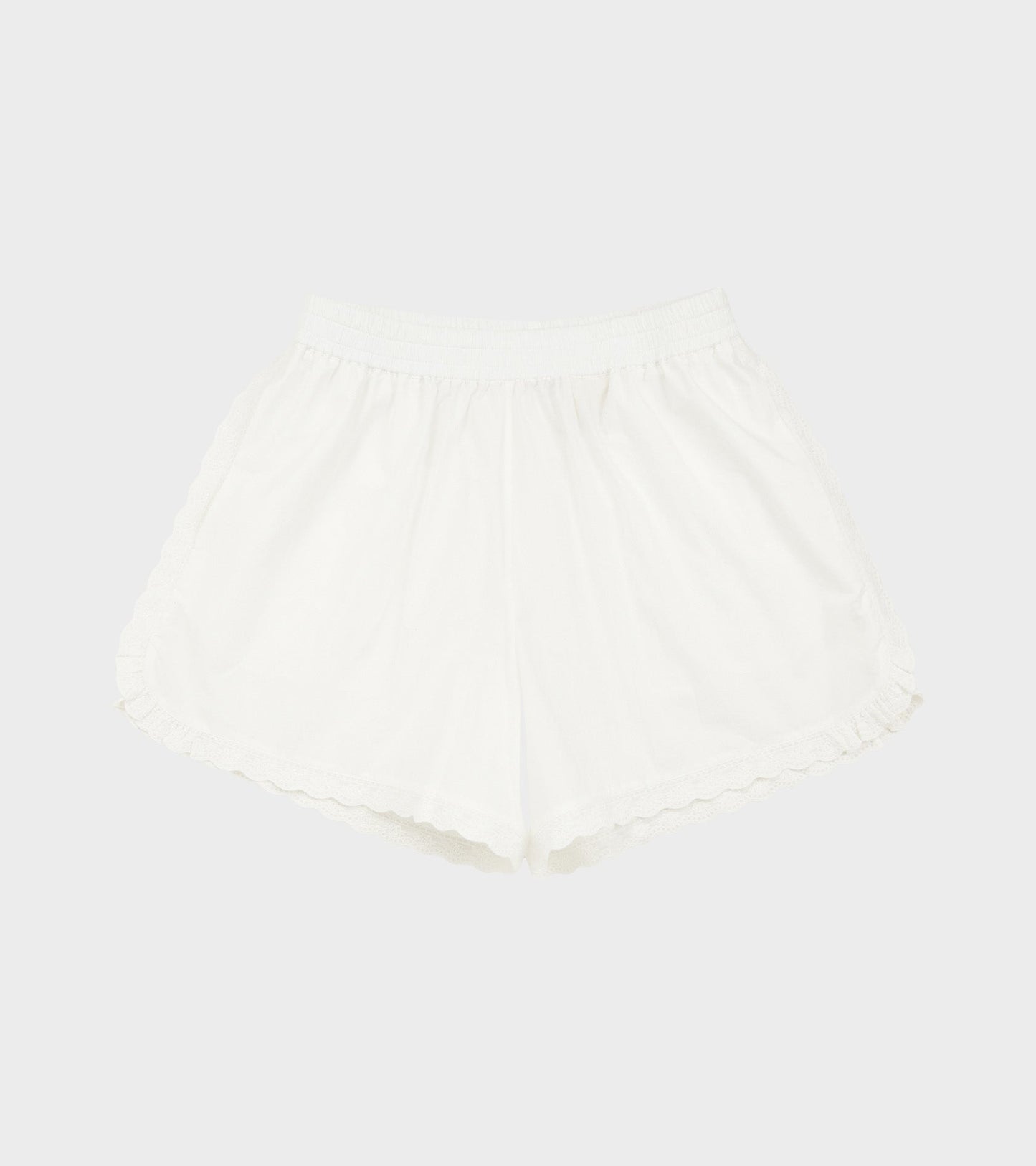Japanese Cotton Poplin Martina Shorts White