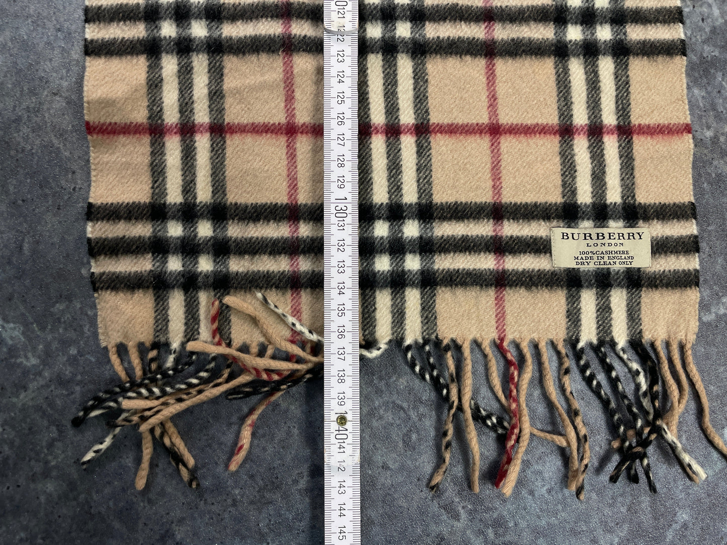 Burberry Cashmere Scarf Beige