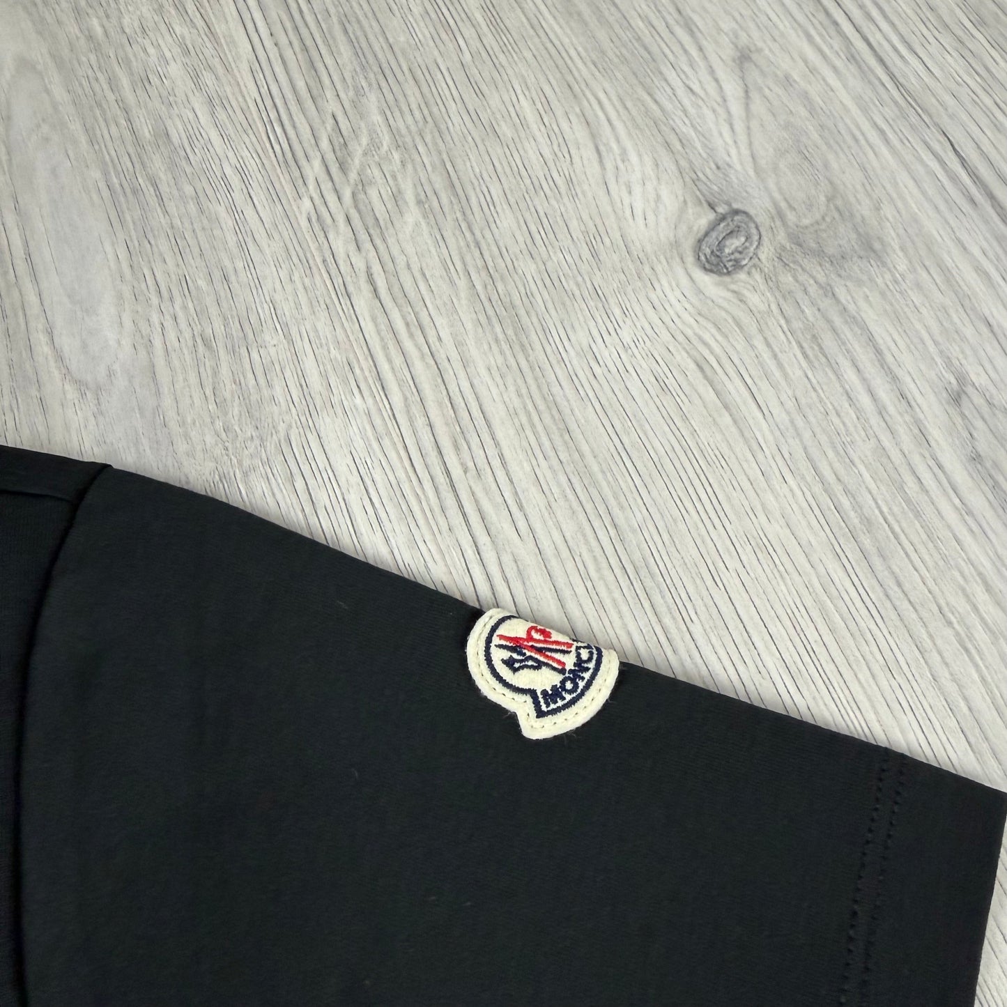 Moncler Junior Scribble T-Shirt - Black