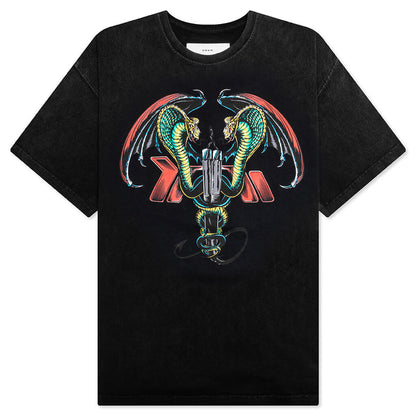Cadu C Tee - Faded Black