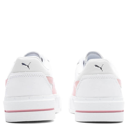 Women's Cali Court LTH - White/Future Pink