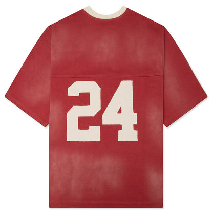 Campus Heavy Weight Jersey - Burgundy