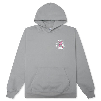 'Cancelled' Hand Painted Hoodie - Grey