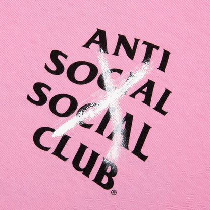 'Cancelled' Hand Painted Tee - Pink