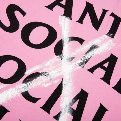 'Cancelled' Hand Painted Tee - Pink