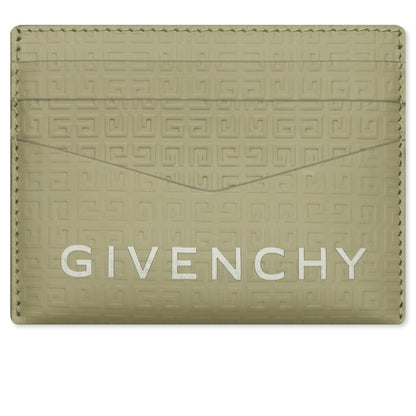 Card Holder in Classic 4G Leather - Khaki