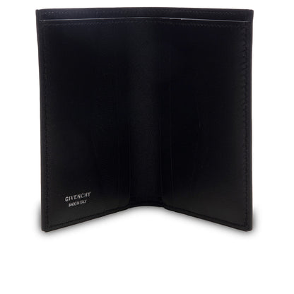 Leather 72 Monogram Card Holder - Dark Grey
