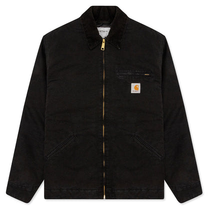 OG Detroit Jacket - Black Aged Canvas